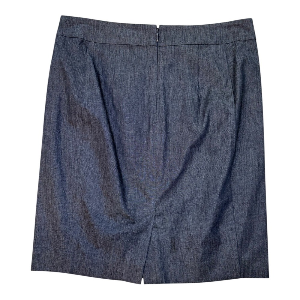 LOFT Outlet Denim‎ Look Skirt Classic Career Pencil Skirt Size 4 - Picture 2 of 6